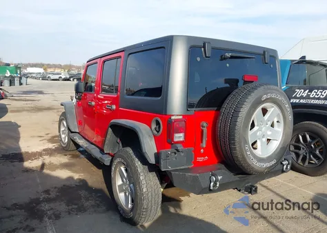 2016 Jeep Wrangler Unlimited Sport z USA, uszkodzony, nr VIN 1C4BJWDG3GL118178